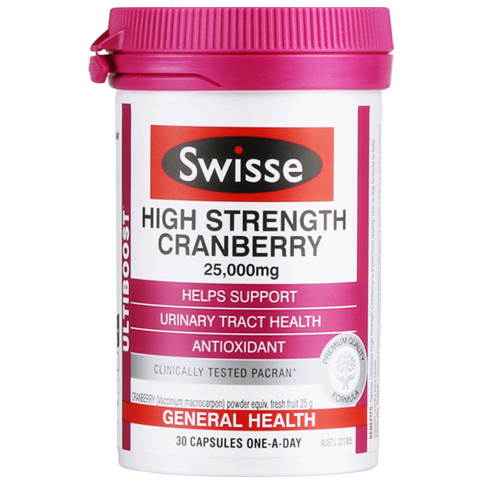 圣卡斯国际海外专营店澳洲swisse蔓越莓胶囊+swisse月见草油软胶囊泌尿健康保养卵巢1