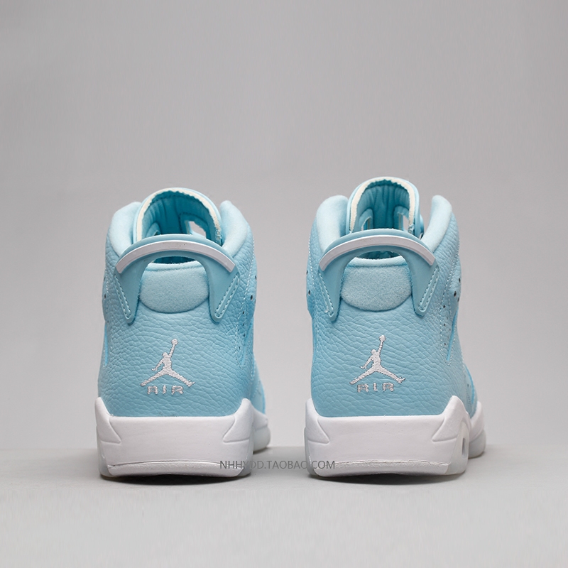 牛哄哄 Air Jordan 6 Pantone AJ6 GS北卡蓝篮球鞋 543390-407-图1