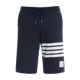 Tide thương hiệu nam TB THOM nhuộm quần short cotton giản dị mồ hôi năm quần quần quần quần xu hướng mùa hè - Quần Jogger quần lót nam Quần Jogger
