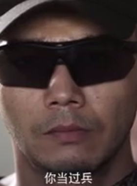 奔跑吧利刃出击刘闯严墨镜防风镜