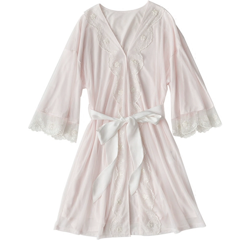 Японское кимоно, сексуальный банный халат, тонкая кружевная пижама для невесты для принцессы