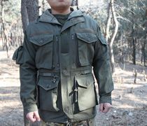 German KSK windjersey Outdoor Multi-functional wind clothes Assault Clothing Multi-Pocket Wind Coat Nano Waterproof