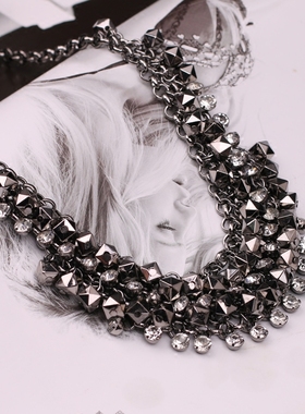 韩版时尚夸张装饰项链女吊坠挂饰