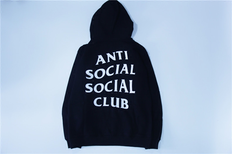 欧美ANTI SOCIAL SOCIAL CLUB侃爷男女连帽卫衣GD Yeezy帽衫assc-图3