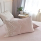 Mùa đông ren dày pha lê nhung bốn mảnh Bộ đồ giường 1,8m ấm flannel san hô nhung 2 m chăn - Bộ đồ giường bốn mảnh chăn drap gối nệm Bộ đồ giường bốn mảnh