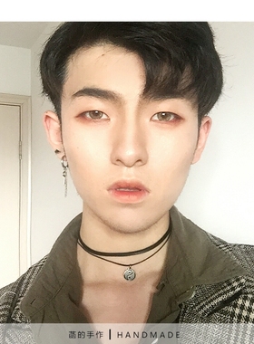 不生锈项圈菡的手作钛钢钛钢