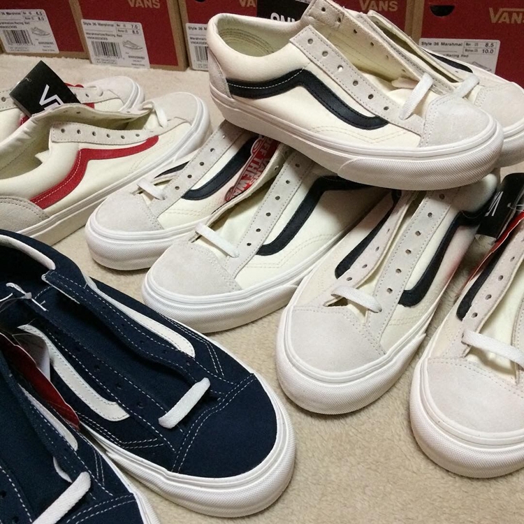 【现货】VANS STYLE 36范斯低帮权志龙蓝色男鞋女鞋 VN0A3DZ3RFL - 图1