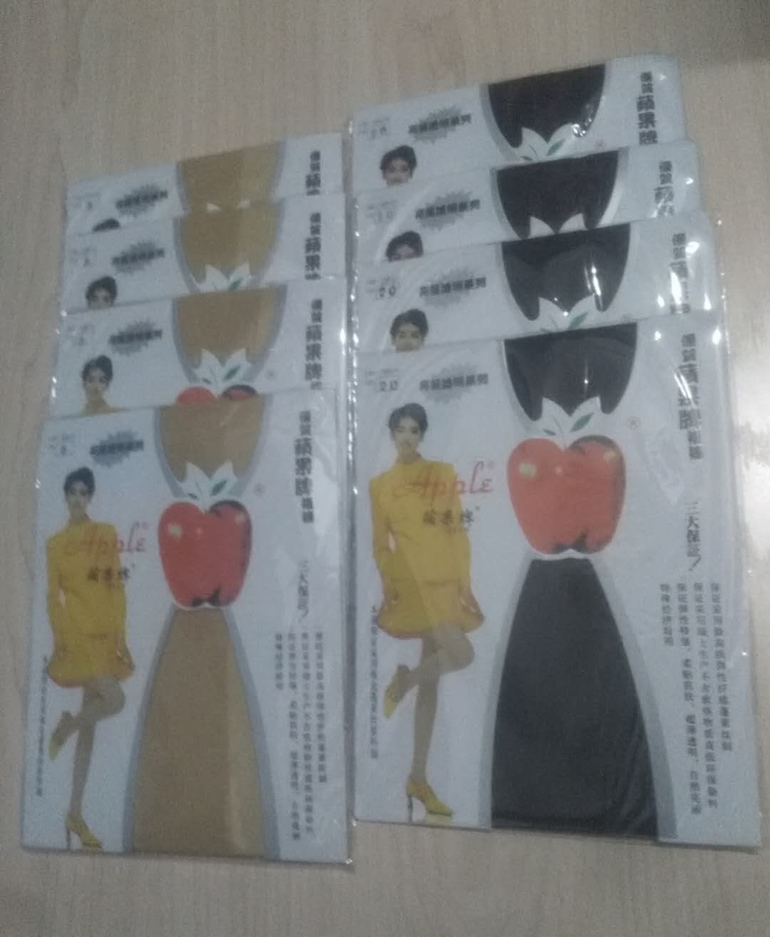 包邮12条苹果牌裤袜性感百搭透明超弹修身美腿夏季超薄女丝袜6825 - 图3
