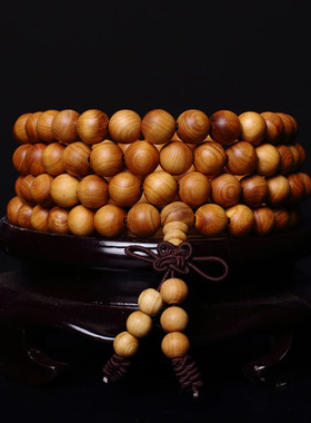 太行山满瘤疤陈化料佛珠崖柏木