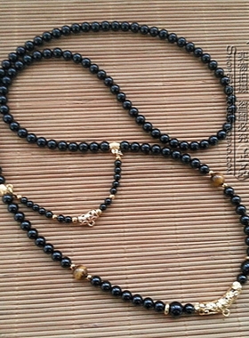 黑玛瑙泰国佛牌其他款式毛衣项链