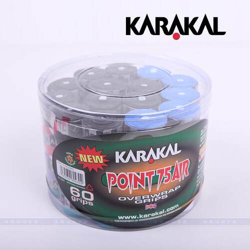 正品KARAKAL/卡拉卡尔 手胶 KA6043壁球/网球/羽毛球透气吸汗带 - 图0