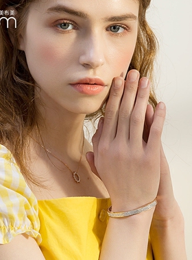 时尚手镯小众设计钛钢日韩女