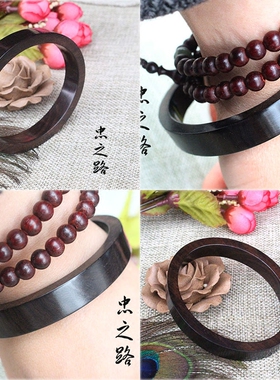 极简风网红抖音同款忠之路手镯