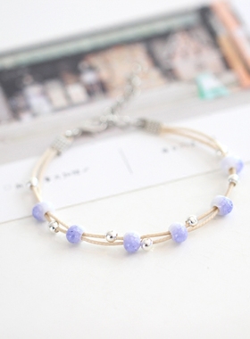 丽质年华小清新简约陶瓷首饰手链