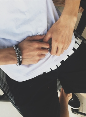 香港潮牌救生绳六字扣网红同款