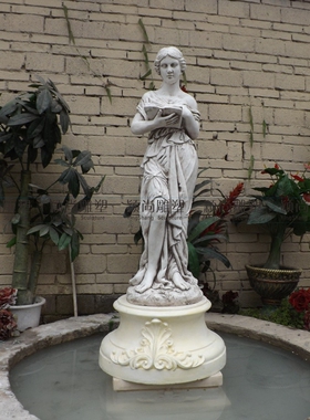 欧式风圆形加高罗马柱酒吧小摆设