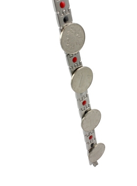 镀金防辐射抗疲劳首饰品情侣手链