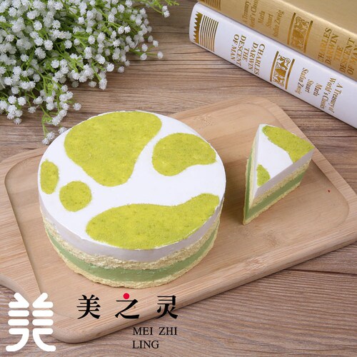 定做仿真黑森林抹茶约翰丹尼蛋糕食物模型样品小蛋糕水果糕点道具 - 图1