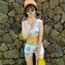 Thương hiệu áo tắm nữ bảo thủ ba mảnh chia tay boxer cỡ lớn mỏng chống nắng áo dài tay áo tắm mỏng bên bờ biển - Bộ đồ bơi hai mảnh 	đồ bơi 2 mảnh short Bộ đồ bơi hai mảnh