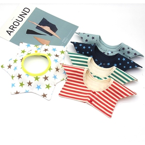 4条婴儿纯棉口水巾