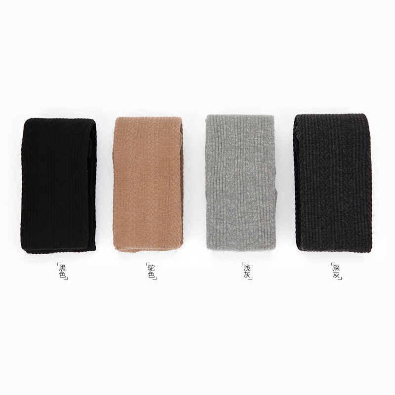 beny秋冬羊毛麦穗竖条纹路连裤袜 俊昳服饰短袜/打底袜/丝袜/美腿袜