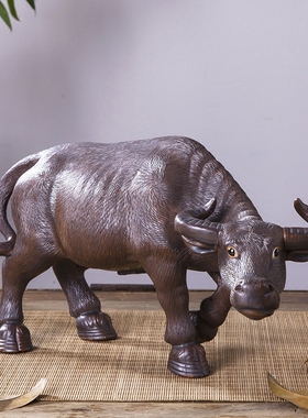 十二生肖陶瓷动物石湾公仔摆件