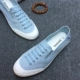 Phiên bản Hàn Quốc của giày nam thấp đặt giày lười giày denim giày thông thường cũ giày vải Bắc Kinh mới mùa hè giày vải nam - Giày thấp