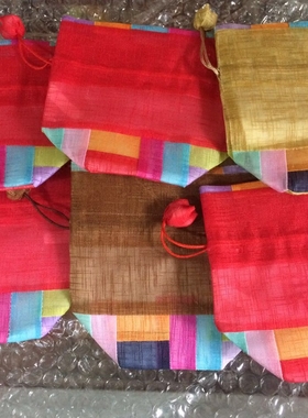 韩式民俗福袋方形福袋子回礼礼物多彩福袋旅游纪念小礼品