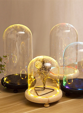 diy展示盒积木手办防尘罩装饰品