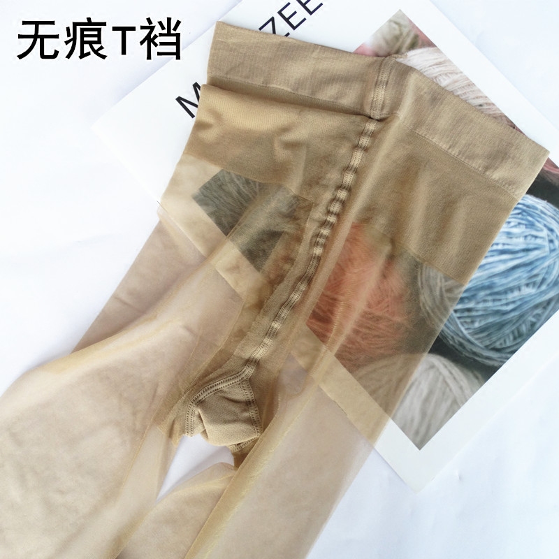 正品MANZI曼姿6138夏季超薄连裤袜 超薄隐形防勾丝T裆女丝袜10D - 图0