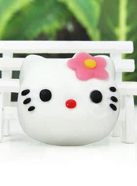 猫卡通皂立体猫头手工精油洁面皂儿童皂洗手肥皂宝宝生日礼品香皂