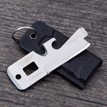 Outdoor Camping Multifunction Military Knife Card Stainless Steel Carry-on Knife Card Pocket Knife Stealth Tool Portable