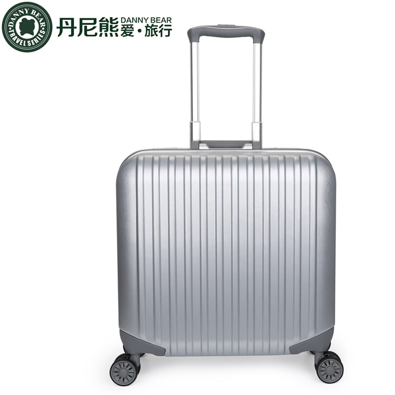 danny bear万向轮小17寸纯色行李箱 丹尼熊箱包旅行箱