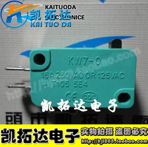 kw7-0电饭锅开关 电磁炉开关 轻刻度15A 16A触点开关 - 图2