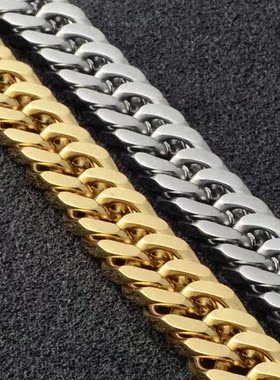 钛钢男士霸气风手镯情人节礼物