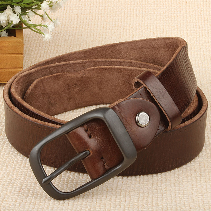 复古皮带店铺复古手工皮带女简约百搭韩国头层牛皮ins风真皮腰带女牛仔裤带潮0