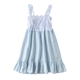 Phiên bản Hàn Quốc của dây đeo cotton mùa hè váy ngủ cô gái công chúa gió không tay quần short 2 bộ dễ thương phục vụ nhà phù hợp với phụ nữ - Đêm đầm đầm cho người trung niên Đêm đầm