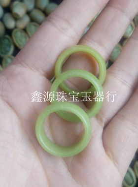 天然萤石指环男女款全新尾戒