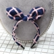 Phiên bản tiếng Hàn của net rửa đỏ headband nữ dễ thương tai thỏ headband rộng vành cung thẻ siêu tiên báo trang sức tóc - Phụ kiện tóc kẹp càng cua 5 răng Phụ kiện tóc