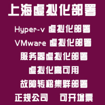 Shanghai enterprise virtualization deployment server virtualization desktop virtualization vmware hyper-v cluster