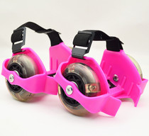 (Buy 2) Childrens Gift Stars Air Fire Wheel Full Flash Wheel Slide Storm Walking Shoes Pulley Shoe Slide Light Wheel