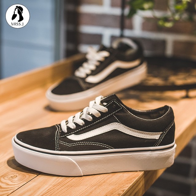 Miss King VANS PLATFORM genuine female models thick crust muffin casual shoes shoes VN0A3B3UY28