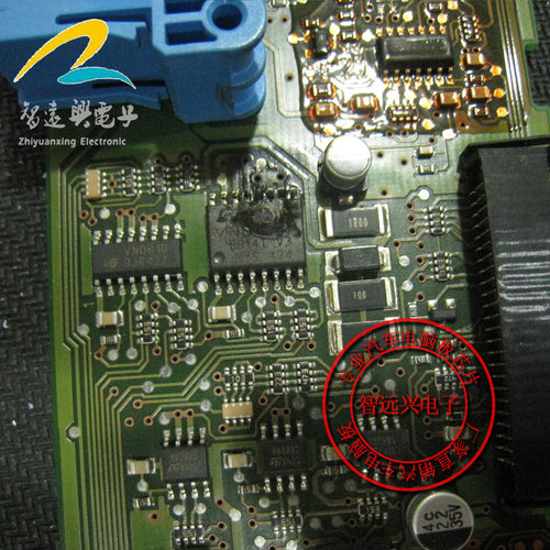 VND830适用宝马5系E60空调出风口通病IC芯片易烧模块暖风水阀故障 - 图2