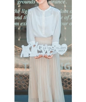 立体摆件拍照道具日期牌定制