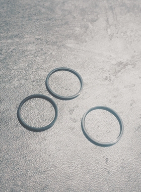 进口定制关节单圈戒指NobleLady