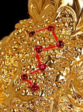 金蟾纯铜鎏金招财开业礼品摆件