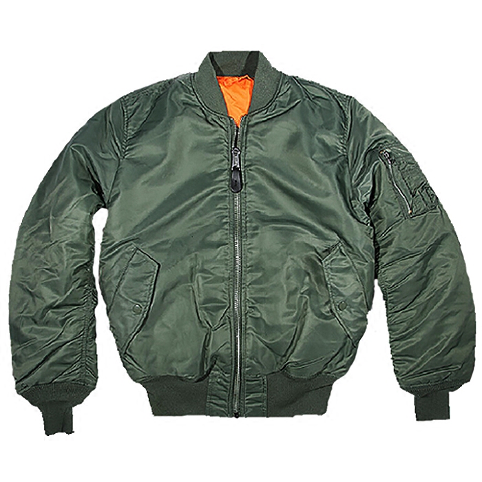 美国飞行员夹克MA1空军夹克执政官战术棉服男女加厚防水飞行夹克_虎窝淘