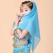 New less children Indian dance headwear Belly Dancing head Teenage Girl Diamond Headwear Children Dance Headwear