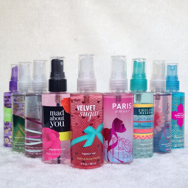 美國BBW 身體香水噴霧香氛清爽保溼集合Bath and Body Works 88ml