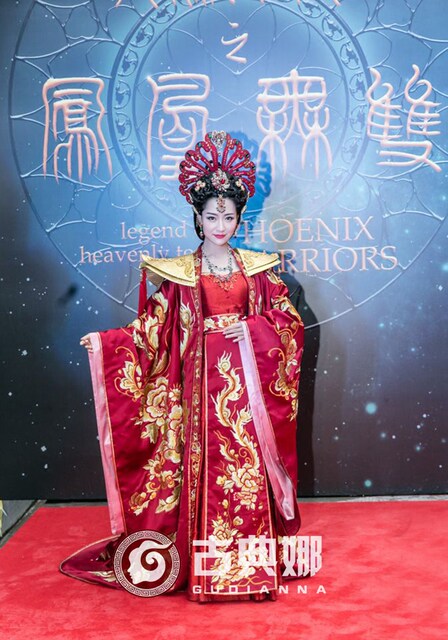 Wedding dress classical bride Hanfu ancient costume